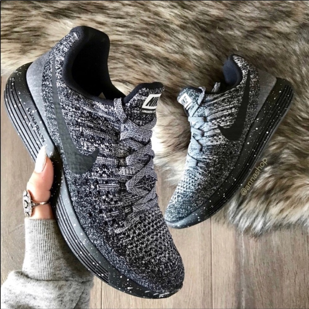 NWT Nike lunarepic flyknit 2 Oreo - Picture 2 of 8